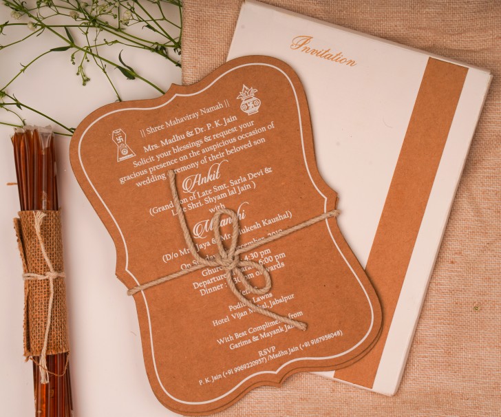 Eco-Friendly Wedding Invitation Cards